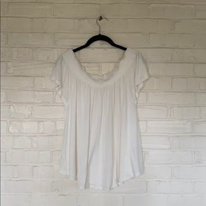 Off the shoulder top!